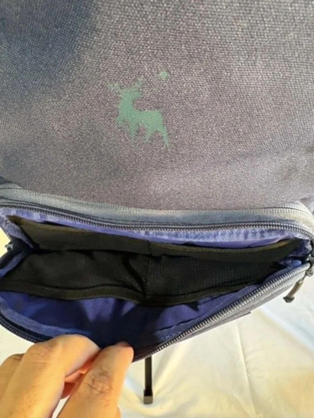 Brevite Blue Jumper Backpack